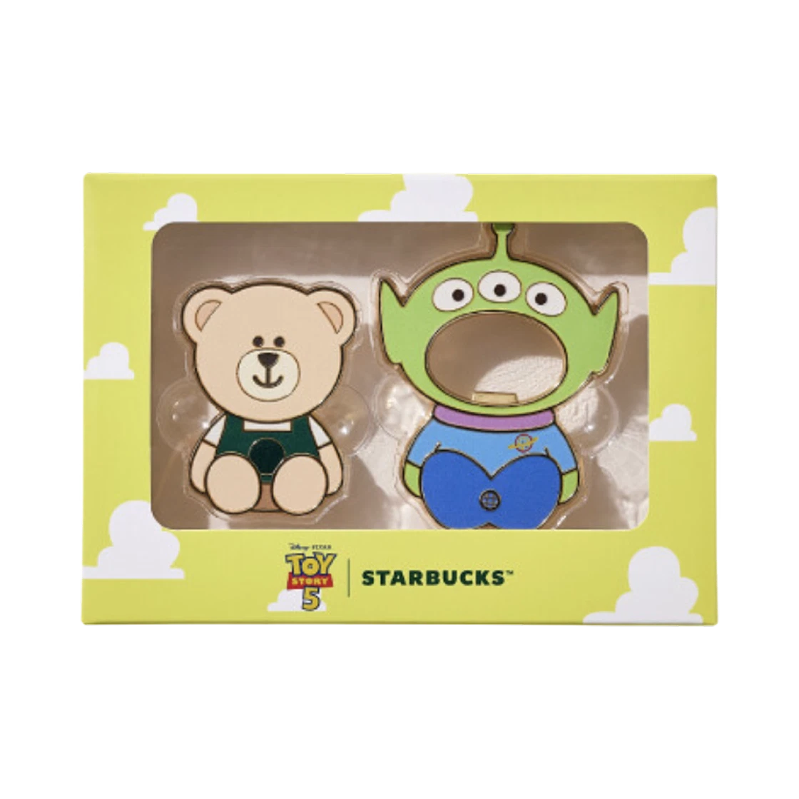 Starbucks x Toy Story 5 Alien Opener Magnet Set