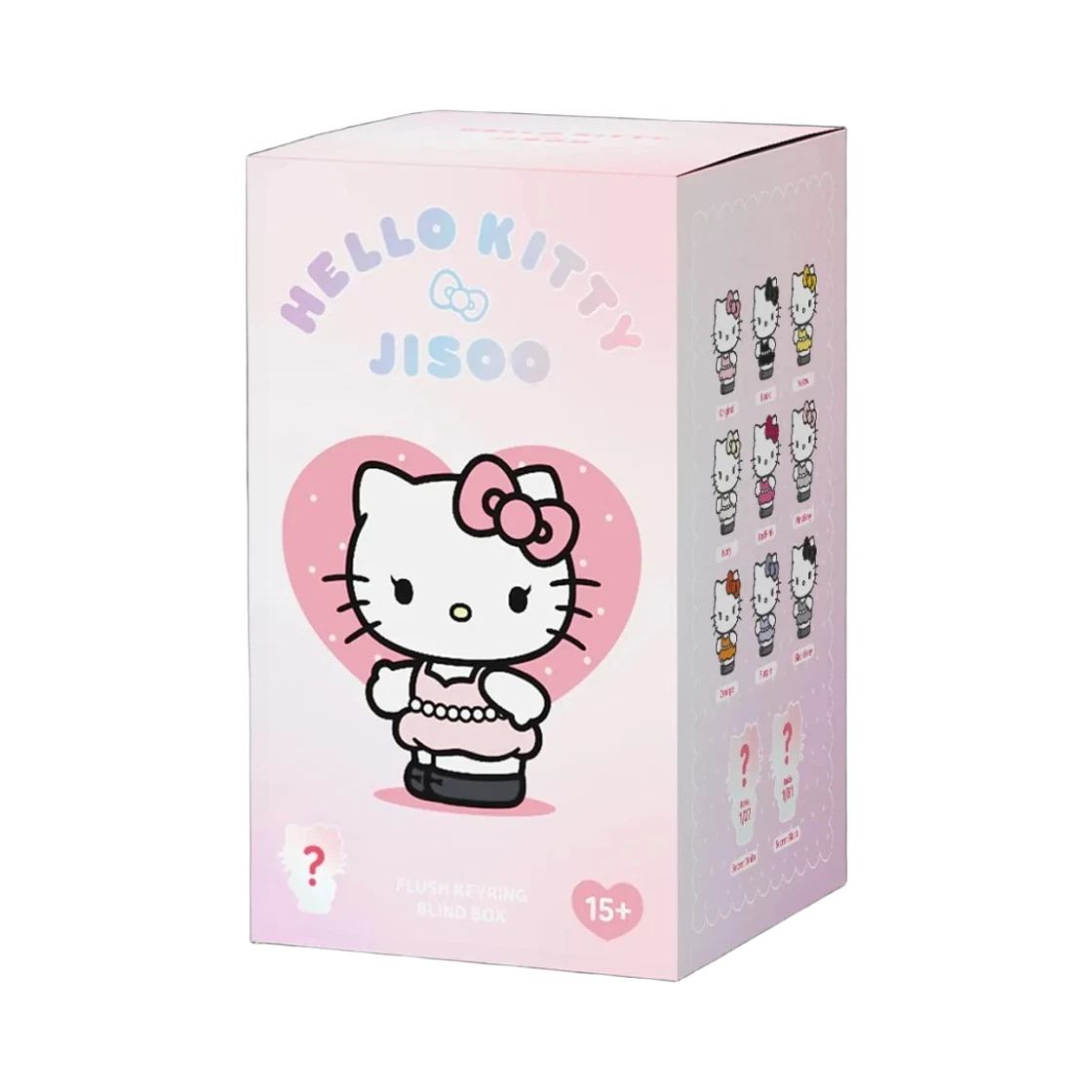 HELLO KITTY x JISOO Random Plush Keychain (1 Blind Box) (BLACKPINK)