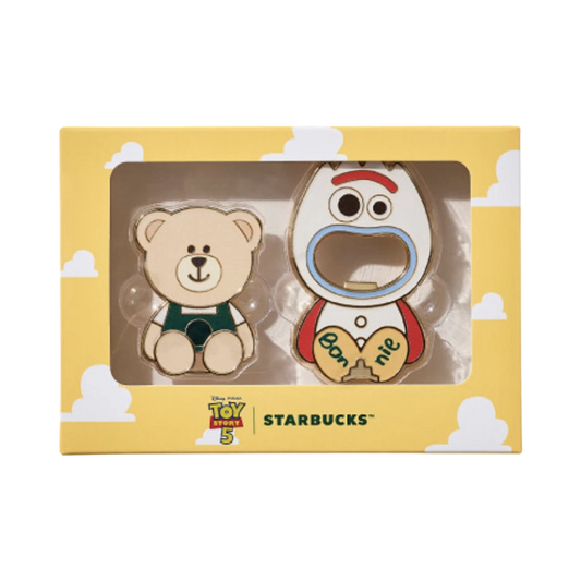 Starbucks x Toy Story 5 Porky Opener Magnet Set
