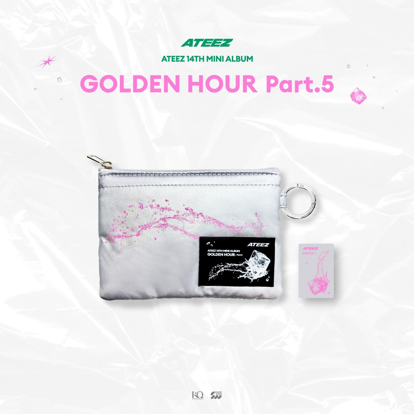 ATEEZ POP-UP STORE [GOLDEN HOUR : Part.5] MD - MINI POUCH