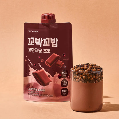 VIVLIV Kkobak Kkobab Protein Shake #Choco 40g