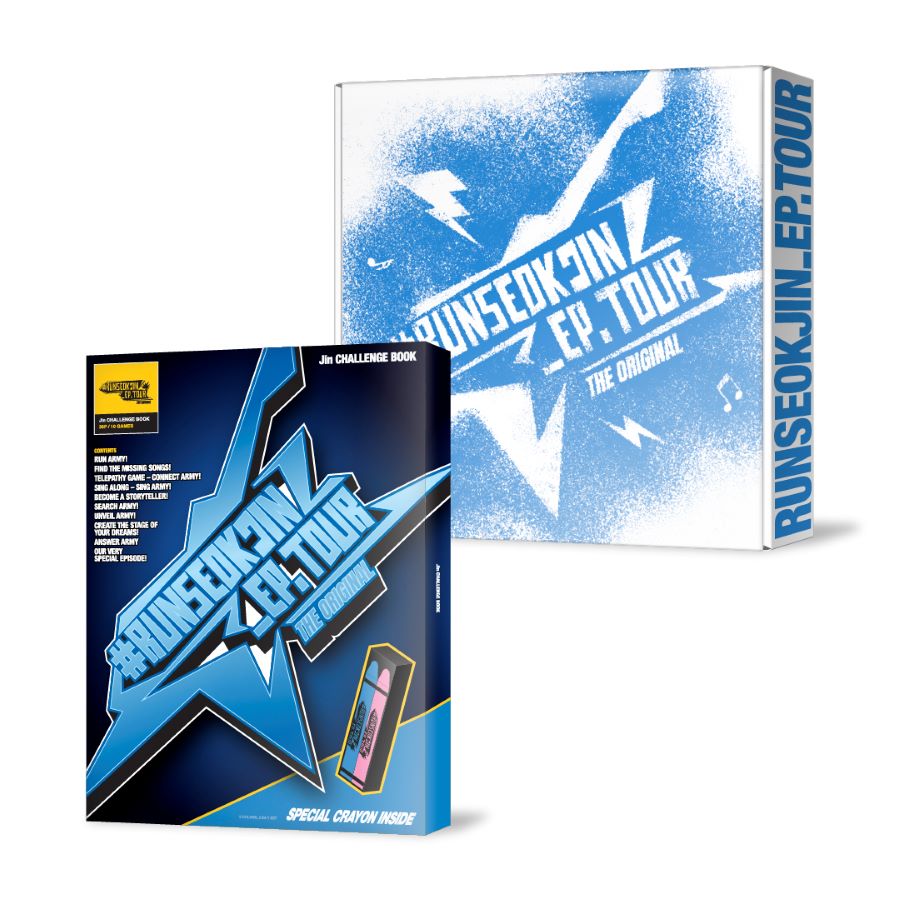 Jin (BTS) – RUNSEOKJIN_EP.TOUR in GOYANG: The Original + Challenge Book  Set