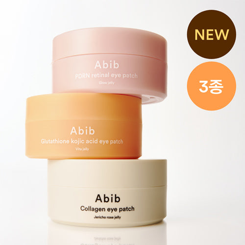 Abib Eye Patch 60P – Choose 1 of 3 Types (Jericho Rose Jelly / Glutathione / PDRN)