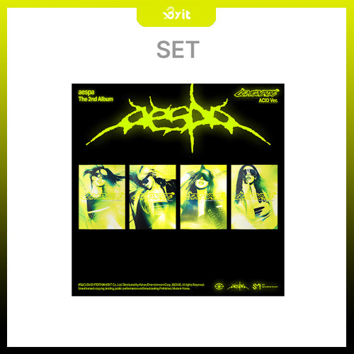 aespa - The 2nd Album [LEMONADE] (ACID Ver.) (Set)