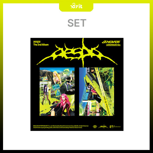 aespa - The 2nd Album [LEMONADE] (LEMONADE Ver.) (Set) – Byit