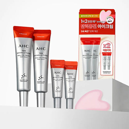 AHC 10 Revolution Real Eye Cream For Face Special Firming Set (35mL*2 + 7mL*2ea)