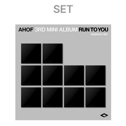 AHOF 3rd Mini Album [RUN TO YOU] (DIGIPACK Ver.) (Set)