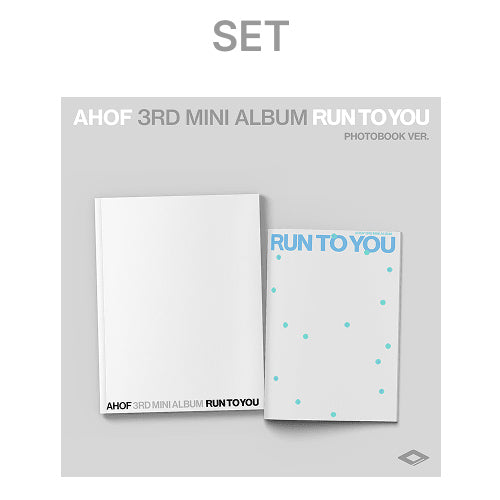 AHOF 3rd Mini Album [RUN TO YOU] (PHOTOBOOK Ver.) (Set)