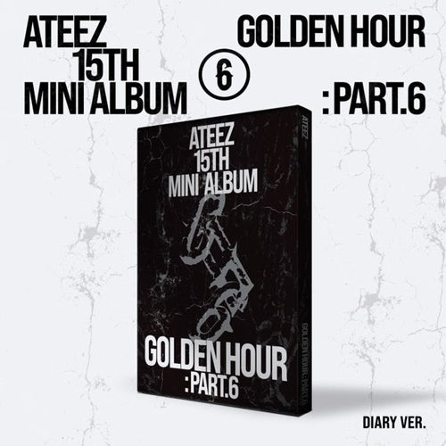 ATEEZ 15th Mini Album [GOLDEN HOUR : Part.6]  (DIARY Ver.)