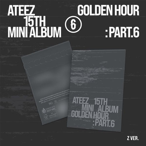 ATEEZ 15th Mini Album [GOLDEN HOUR : Part.6] (POCAALBUM Ver.) (Z Ver.)