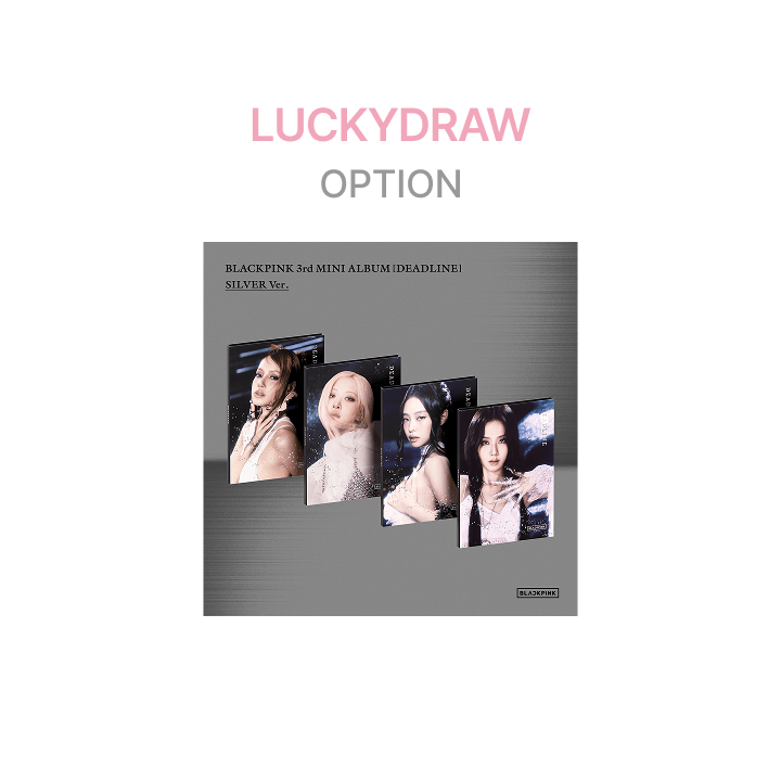 BLACKPINK 3rd MINI ALBUM [DEADLINE] SILVER Ver.