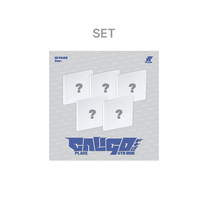 PLAVE - 4th Mini Album 'Caligo Pt.2' (ID PASS Ver.) Set