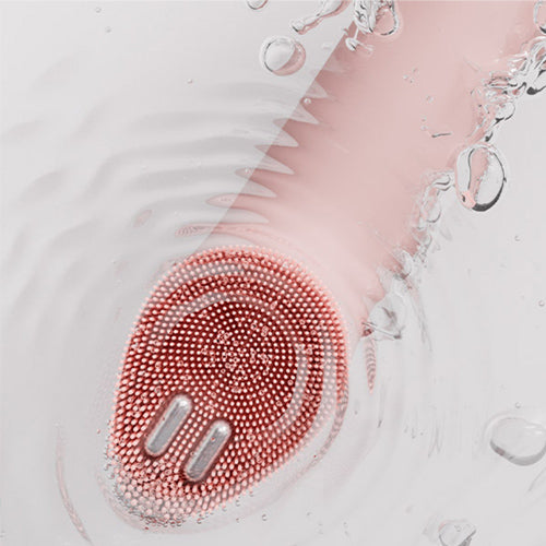 MEDICUBE Booster Facial Cleansing Device (Pink/Beige)