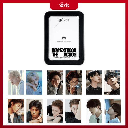 BOYNEXTDOOR 5th EP [The Action] - Lenticular Card Tin Case Set