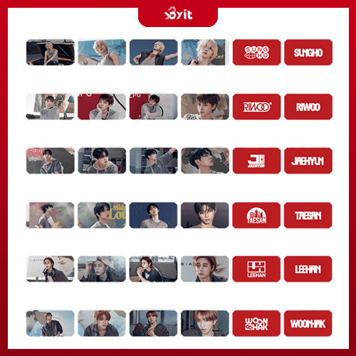 BOYNEXTDOOR 5th EP [The Action] - Sticker Pack