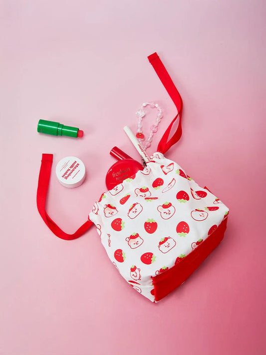 BT21 Strawberry Party String Pouch