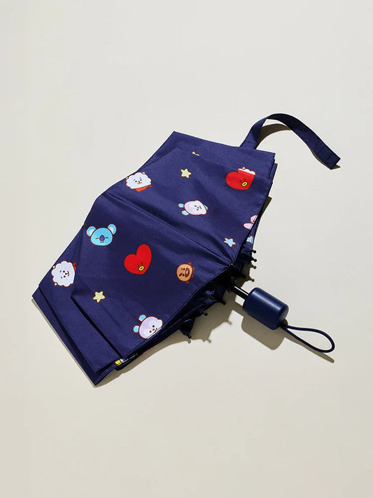 BT21 Pattern Folding Umbrella Basic