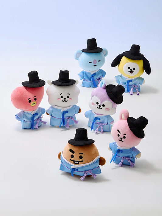 BT21 BTS Plush Keyring K-Seonbi