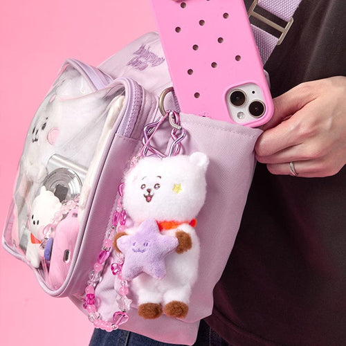 BT21 The Journey Clear Pocket Multi Crossbody Bag