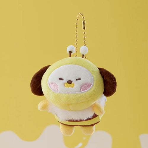 BT21 Minini Honey Bee Plush Keyring