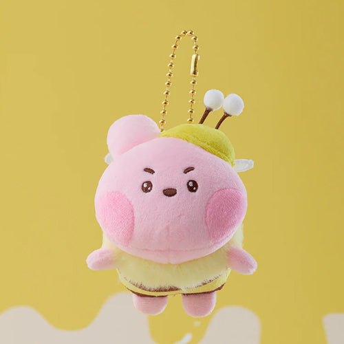 BT21 Minini Honey Bee Plush Keyring
