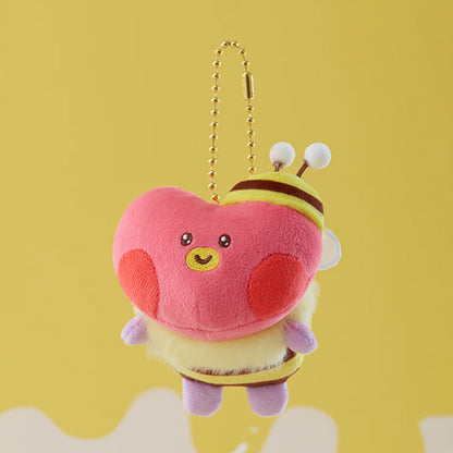 BT21 Minini Honey Bee Plush Keyring