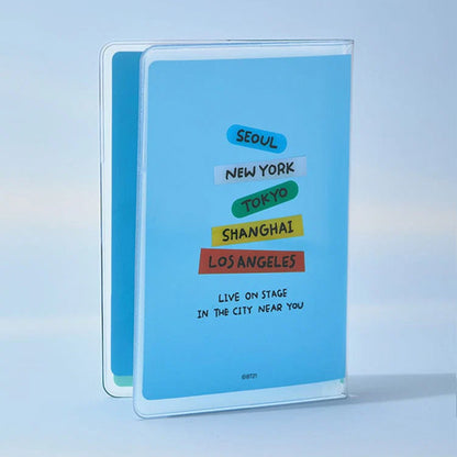 BT21 World Voyage Passport Case (Travel Passport Holder Cover)