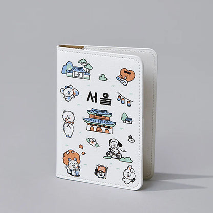 Обложка для паспорта BT21, выпуск Seoul 