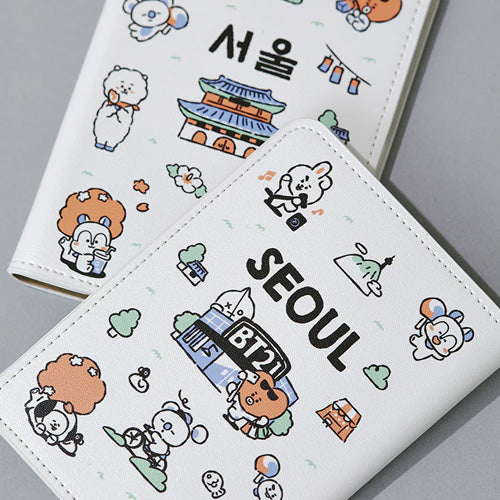 Обложка для паспорта BT21, выпуск Seoul 