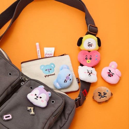 BT21 Today’s Mood Random Face Plush Brooch (Random 1pc)