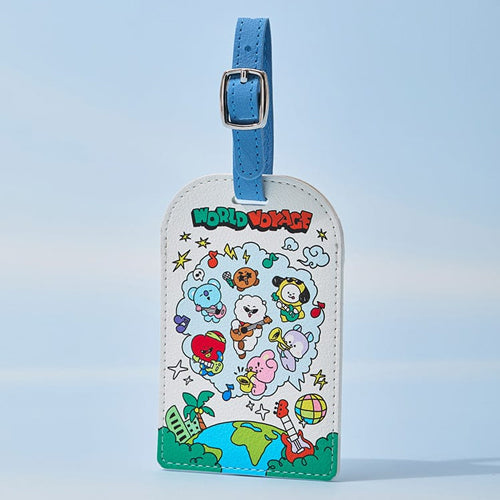 BT21 World Voyage Luggage Tag (Travel Suitcase Name Tag)
