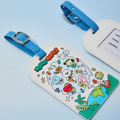 BT21 World Voyage Luggage Tag (Travel Suitcase Name Tag)