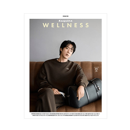 BTS jin Esquire WELLNESS (2026.10 / E type)