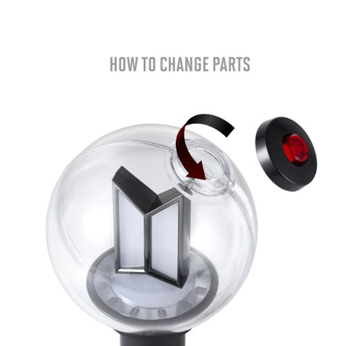 BTS OFFICIAL LIGHT STICK VER.4 PARTS (BTS ver.)