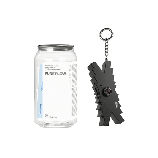 LE SSERAFIM 2nd Studio Album 'PUREFLOW' pt.1 Mini Camera (Black ver.)