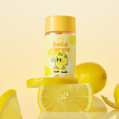 Nodor Solid Mouthwash Tablets – 30pcs (Peach / Lemon / Strawberry / Lime / Mint)