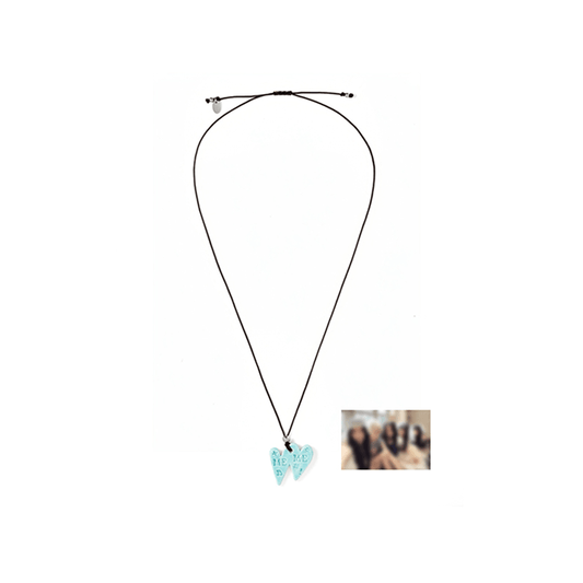 ILLIT - [ILL X NFF] Ceramic Heart Necklace [MAMIHLAPINATAPATI]