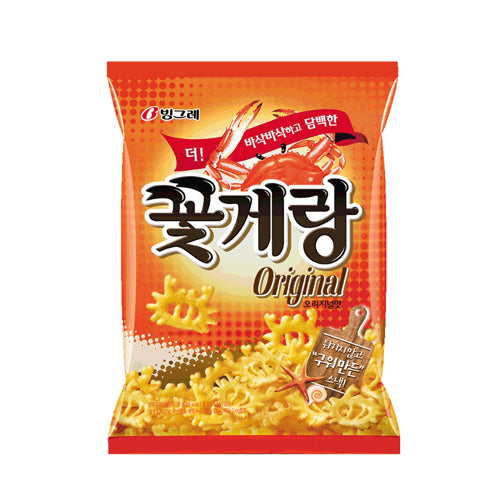 Binggrae Korean Crab Chips Snack – Kkotgerang Original Flavor (70g*1)