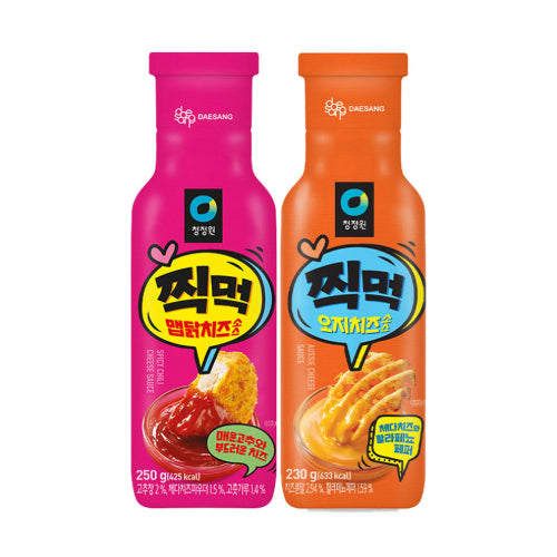 Chungjungone Korean Spicy Chicken Cheese Sauce 250g / Creamy Cheese Dipping Sauce 230g
