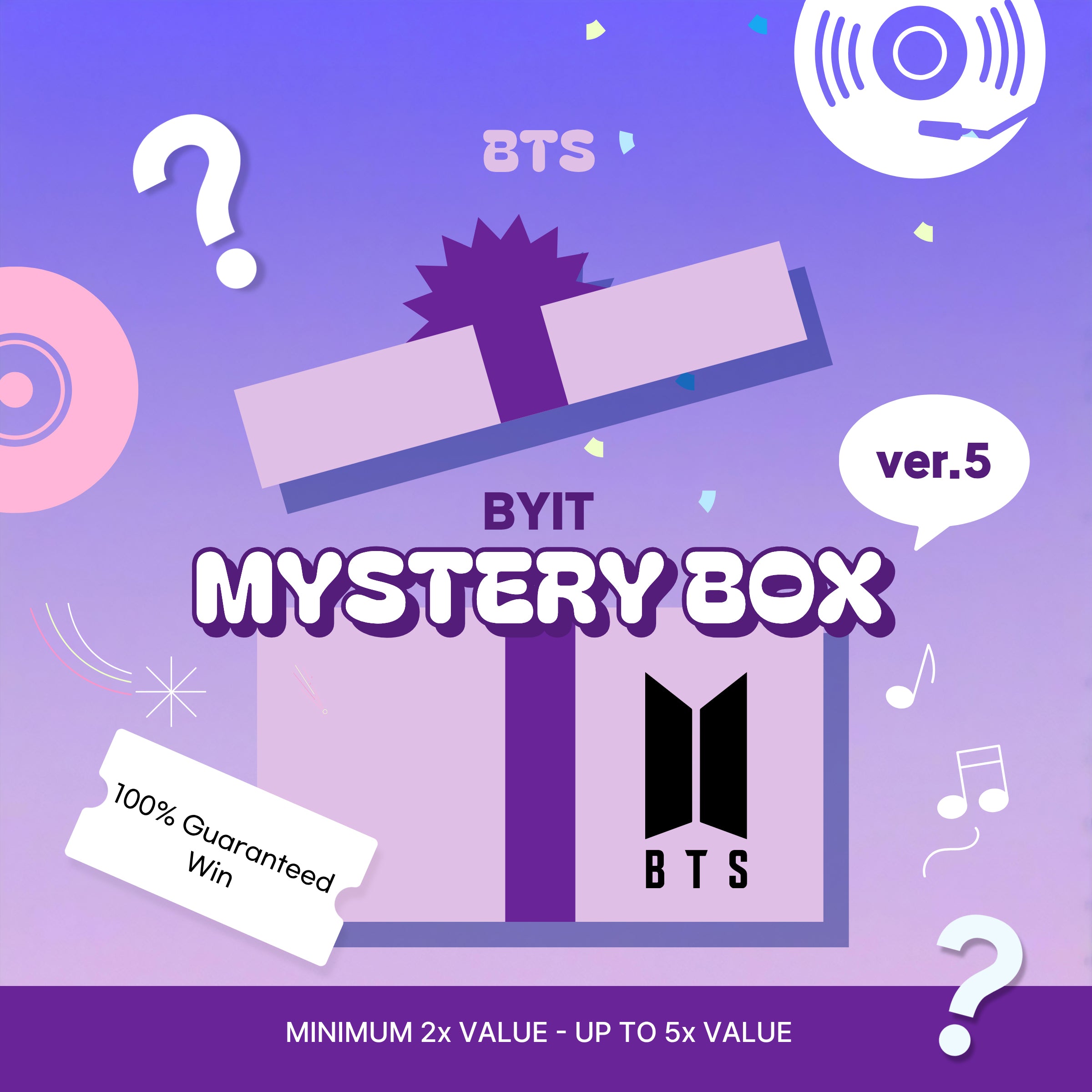 BYIT K-POP : Mystery Lucky Box ver.5🍀(BTS) – Byit