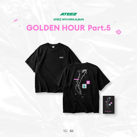 ATEEZ POP-UP STORE [GOLDEN HOUR : Part.5] MD - SHORT SLEEVE T-SHIRT