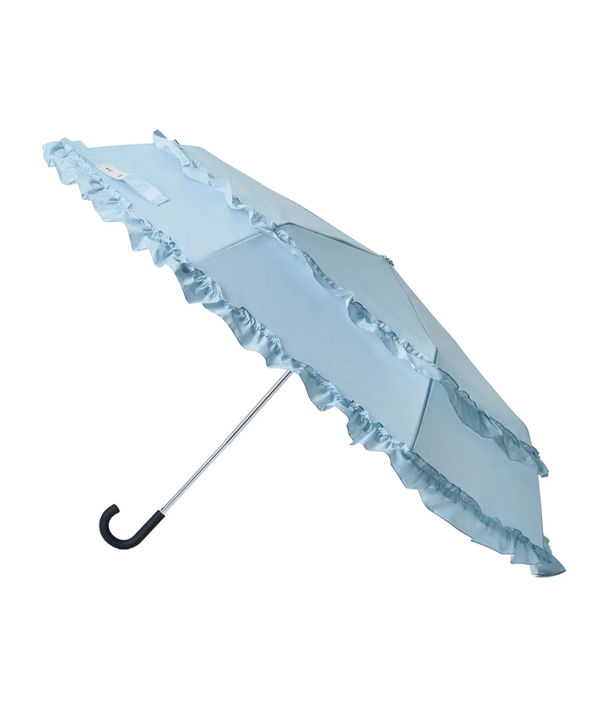 ILLIT Rockfish Weatherwear [× ILLIT] Short Frilled Umbrella - Sky Blue