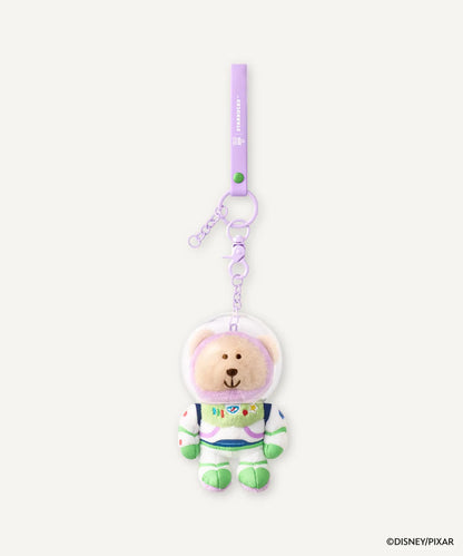Starbucks x Toy Story 5 MD Buzz Bearista Keychain Purple