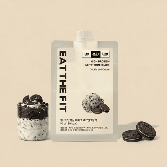 EAT THE FIT - Diet Protein Shake Cookie & Cream (7 Pack)