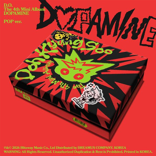 DOH KYUNG SOO (D.O.) The 4th Mini Album DOPAMINE (POP Ver.)