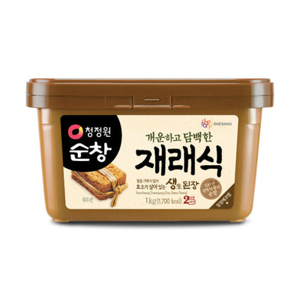 Chungjungone Traditional Korean Doenjang 1kg (Fermented Soybean Paste) – Authentic & Naturally Aged