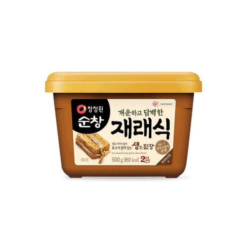 Chungjungone Traditional Korean Doenjang 500g (Fermented Soybean Paste) – Authentic & Naturally Aged
