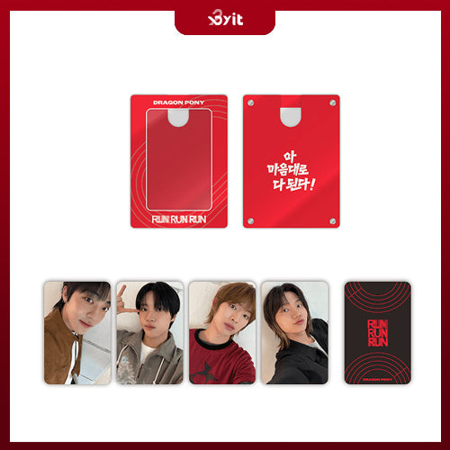 Dragon Pony Concert 'RUN RUN RUN' in Seoul MD - Photo Card Frame Magnet Set