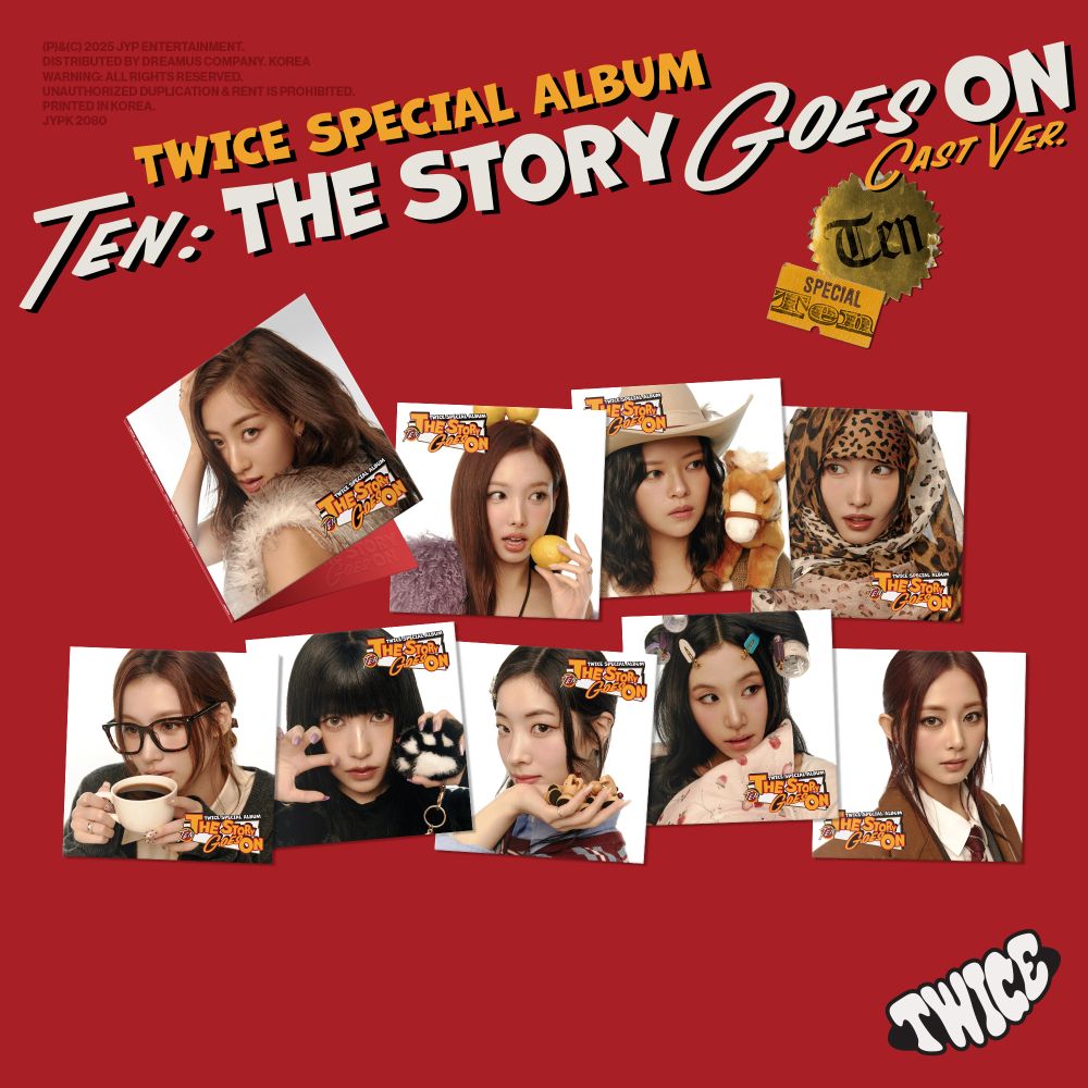 TWICE - (Cast ver.) TEN: The Story Goes On (Special Album)