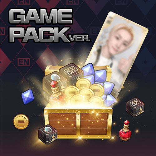 [ENHYPEN WORLD COUPON CARD COLLECTION] FORENSICS UNIT GAMEPACK ver